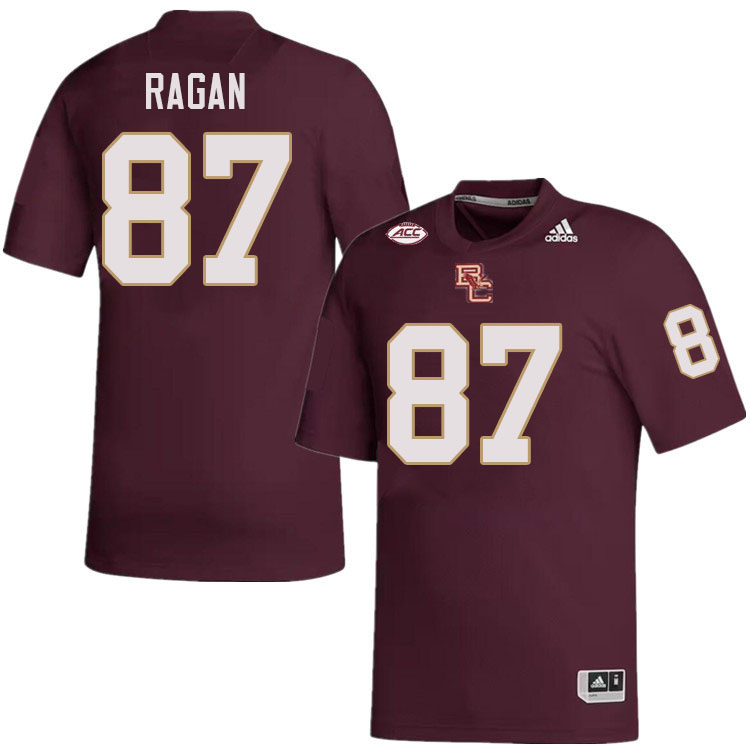 Boston College Eagles #87 Matt Ragan College Football Jerseys Stitched-Maroon